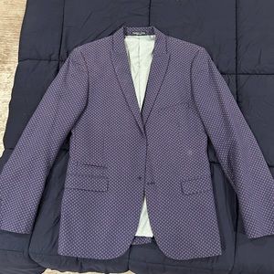 Paisley and Gray Purple Diamond Sport Coat